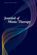 Cover for Journal of Music Therapy