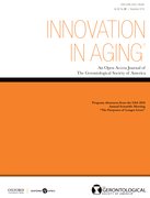 Cover for Innovation in Aging