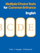 Cover for Multiple Choice Tests for Common Entrance - English