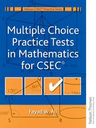 Cover for Multiple Choice Practice Tests in Mathematics for CXC