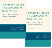 Cover for Psychotherapy Relationships that Work, 2 vol set