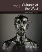 Cover for Sources for Cultures of the West