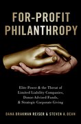 Cover for For-Profit Philanthropy - 9780190074500