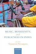 Cover for Music, Modernity, and Publicness in India
