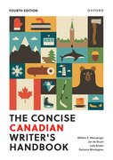 Cover for The Concise Canadian Writer's Handbook - 9780190163976