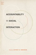 Cover for Accountability in Social Interaction