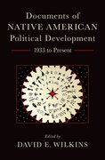 Cover for Documents of Native American Political Development