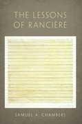 Cover for The Lessons of Ranciere