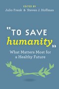 Cover for "To Save Humanity"