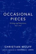 Cover for Occasional Pieces