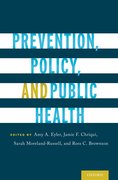 Cover for Prevention, Policy, and Public Health