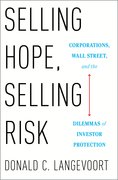 Cover for Selling Hope, Selling Risk