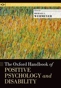 Cover for The Oxford Handbook of Positive Psychology and Disability