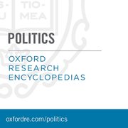 Cover for Oxford Research Encyclopedias: Politics
