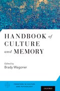Cover for Handbook of Culture and Memory