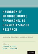 Cover for Handbook of Methodological Approaches to Community-Based Research
