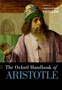 Cover for The Oxford Handbook of Aristotle