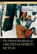 Cover for The Oxford Handbook of the Development of Play