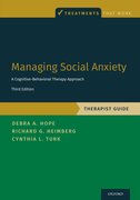 Cover for Managing Social Anxiety, Therapist Guide