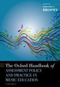 Cover for The Oxford Handbook of Assessment Policy and Practice in Music Education, Volume 2