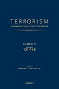 Cover for TERRORISM: COMMENTARY ON SECURITY DOCUMENTS INDEX V