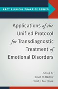 Cover for Applications of the Unified Protocol for Transdiagnostic Treatment of Emotional Disorders