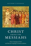 Cover for Christ Among the Messiahs