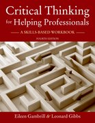 Cover for Critical Thinking for Helping Professionals