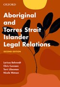 Cover for Aboriginal and Torres Strait Islander Legal Relations