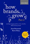 Cover for How Brands Grow 2 Revised Edition - 9780190330026