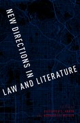 Cover for New Directions in Law and Literature