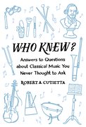 Cover for Who Knew? - 9780190462543