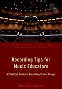 Cover for Recording Tips for Music Educators - 9780190465230