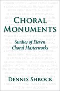 Cover for Choral Monuments