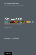 Cover for The Delaware State Constitution