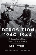 Cover for Deposition, 1940-1944 - 9780190499549