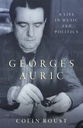 Cover for Georges Auric