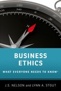 Cover for Business Ethics - 9780190610265