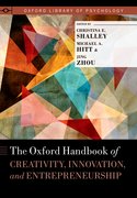 Cover for The Oxford Handbook of Creativity, Innovation, and Entrepreneurship