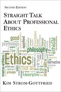 Cover for Straight Talk About Professional Ethics, Second Edition