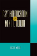 Cover for Psychoeducation in Mental Health