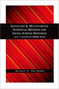 Cover for Advanced and Multivariate Statistical Methods for Social Science Research