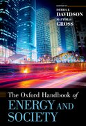 Cover for The Oxford Handbook of Energy and Society