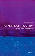 Cover for American Poetry: A Very Short Introduction - 9780190640194