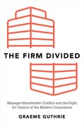 Cover for The Firm Divided - 9780190641184