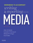 Cover for Writing and Reporting for the Media