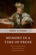 Cover for Memory in a Time of Prose