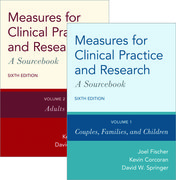 Cover for Measures for Clinical Practice and Research