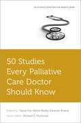 Cover for 50 Studies Every Palliative Care Doctor Should Know