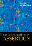 Cover for The Oxford Handbook of Assertion